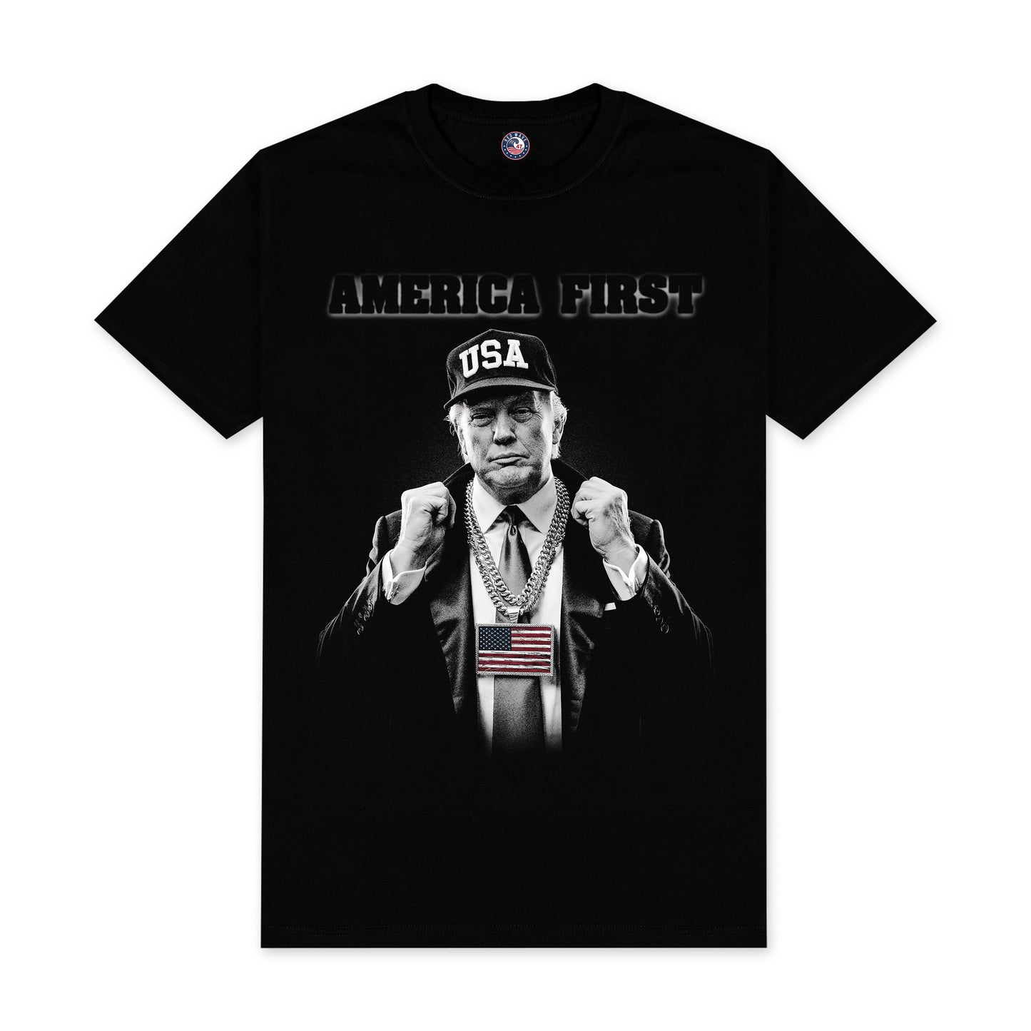 America First Trump Shirt | Patriotic USA Tee