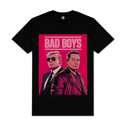 Bad Boys Musk & Trump T-Shirt | Conservative Pop Culture Tee