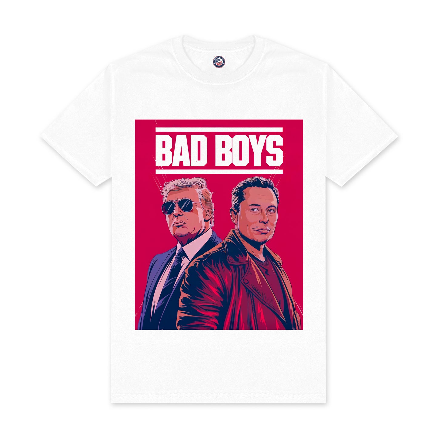 Bad Boys Musk & Trump T-Shirt | Conservative Pop Culture Tee