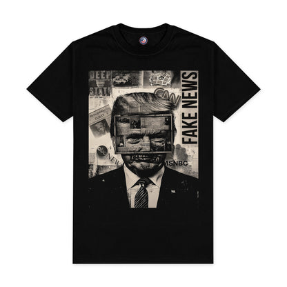 Fake News Trump T-Shirt | Media Lies Graphic Tee