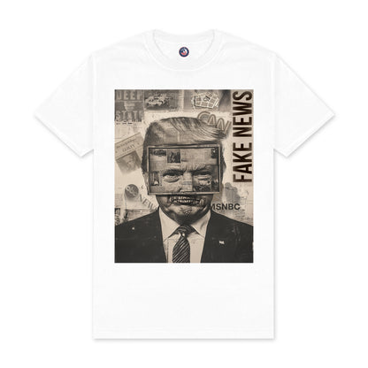 Fake News Trump T-Shirt | Media Lies Graphic Tee