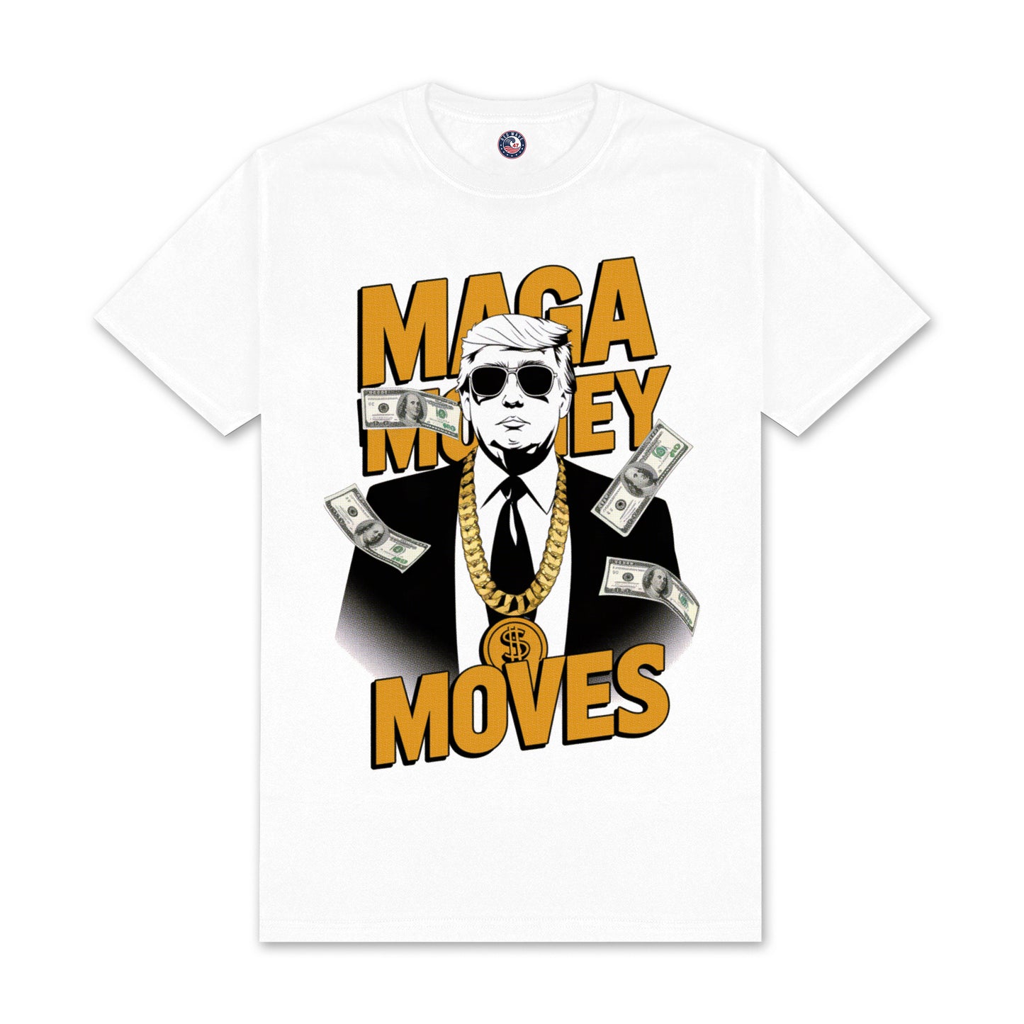 MAGA Money Moves Trump Shirt | Funny Conservative Tee